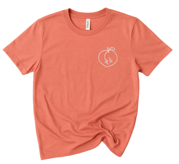 Peachy Vibes Tee – Tangerine Pop